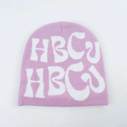 The Lavender satin HBCU Beanie